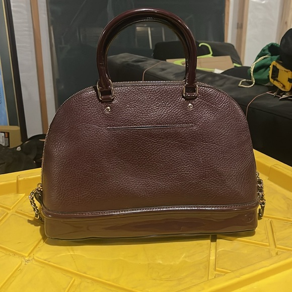 COACH SIERRA SATCHEL IN PEBBLE AND PATENT LEATHERS F54664 AND WALLET - Picture 2 of 13